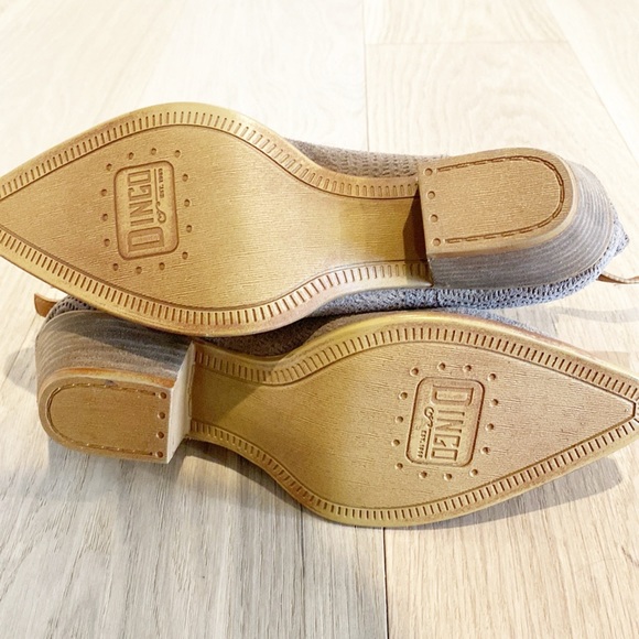 NWOB Dingo Kuster Taupe Suede Western Booties - Picture 10 of 15